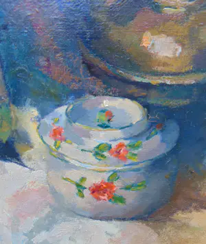 Albert Wouters - Stilleven met fles kopen? Bied vanaf 175!