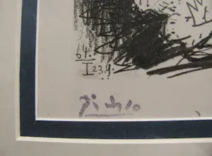 Pablo Picasso - LE GOUT DU BONHEUR 1970 kopen? Bied vanaf 150!