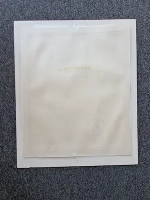Peter Bes - Grote & unieke - 1980 - artist proof Ets/aquatint "Hotel du Lac" met opdracht kopen? Bied vanaf 45!