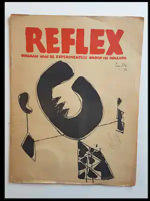 Constant - REFLEX -Compleet met litho's Corneille, Karel Appel, Constant , J Nieuwenhuys verkocht voor € 200!