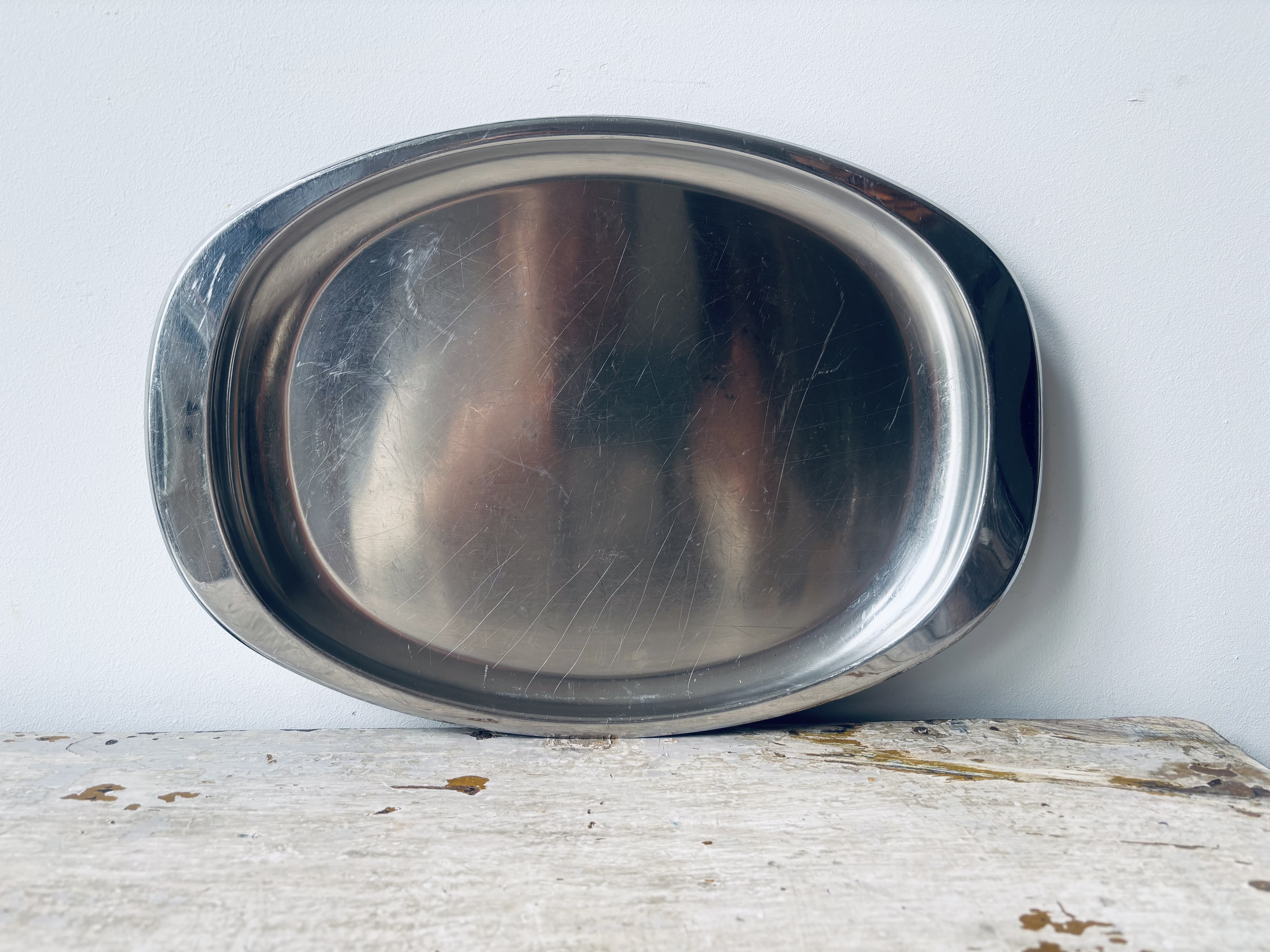 Alessi - Vintage Alfra Alessi RVS serveerschaal – jaren 60, Italy kopen? Bied vanaf 20!