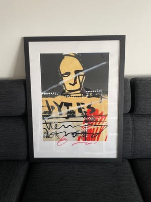 Herman Brood - Groot formaat zeefdruk, kleine oplage kopen? Bied vanaf 285!