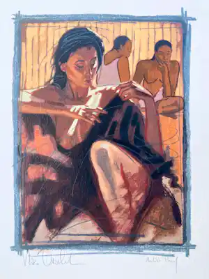 Nico Vrielink - Confrontations with Gauguin I verkocht voor € 75!