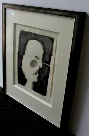 Lucebert - Ingelijste inkttekening - 1964 (nieuwe lijst!) kopen? Bied vanaf 895!