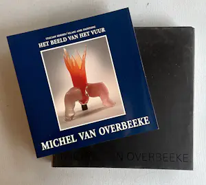 Michel van Overbeeke - Bijzondere lamp van glas / Droomluchter - inclusief 2 boeken! kopen? Bied vanaf 200!