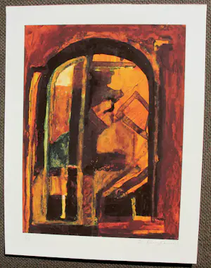 Theo Kuijpers - zeefdruk: abstract - 2003 kopen? Bied vanaf 69!