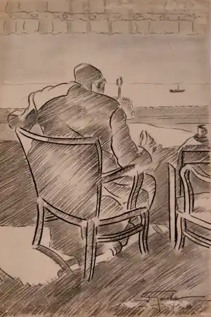 Wim Jurcka - Kijken over de Westerschelde verkocht voor € 35!