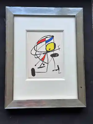Joan Miro - Abstract verkocht voor € 95!