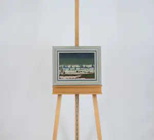 Willem Bol - Winterlandschap met ondergelopen land kopen? Bied vanaf 500!