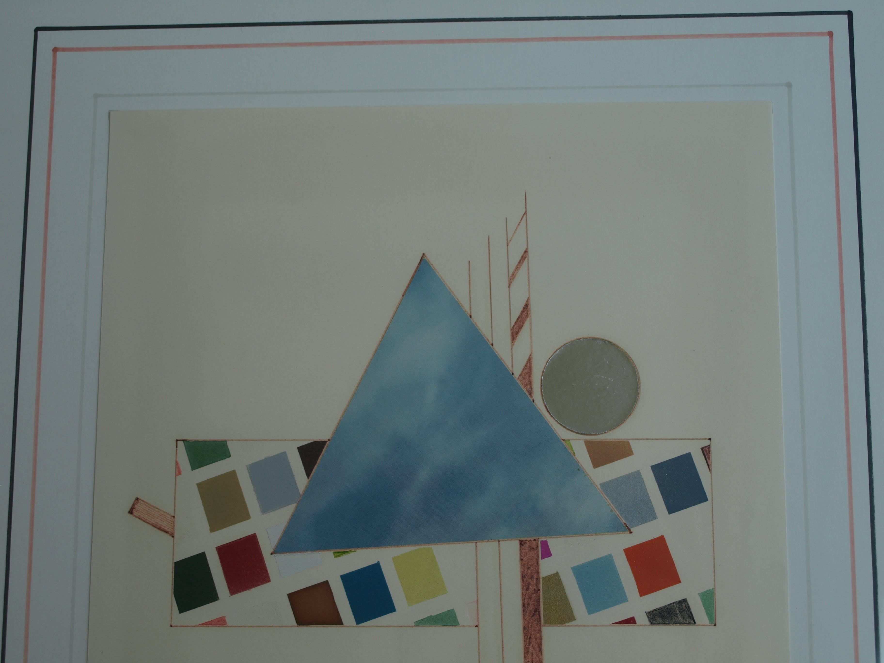 Niet of onleesbaar gesigneerd - Tekening , C – gesigneerd & ingelijst – 1980  kopen? Bied vanaf 1!