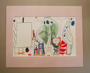 Pablo Picasso - ATELIER VILLA CALIFORNIE 1955 CERCLE d´ART PARIS kopen? Bied vanaf 250!