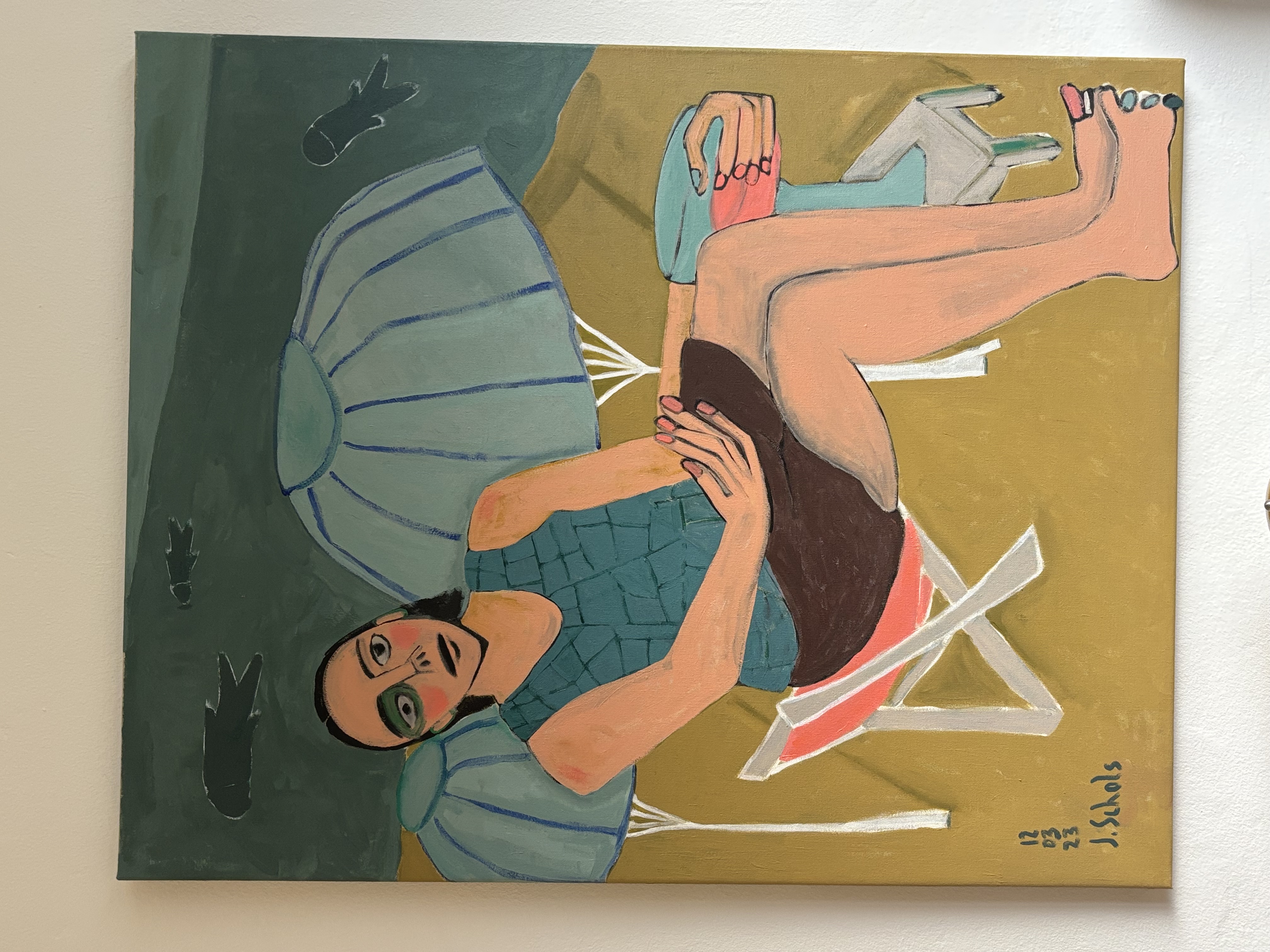 Jitske Schols - A day at the beach kopen? Bied vanaf 1850!