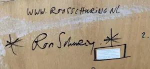 Roos Schuring - Olieverf op doek: duinlandschap (nette lijst!) kopen? Bied vanaf 795!