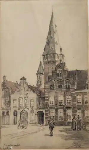 Ids Wiersma - Zaadmarkt, Zutphen verkocht voor € 90!