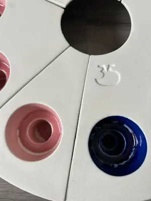 Porceleyne Fles - kandelaar Kandelring Bob van Schie kopen? Bied vanaf 49!