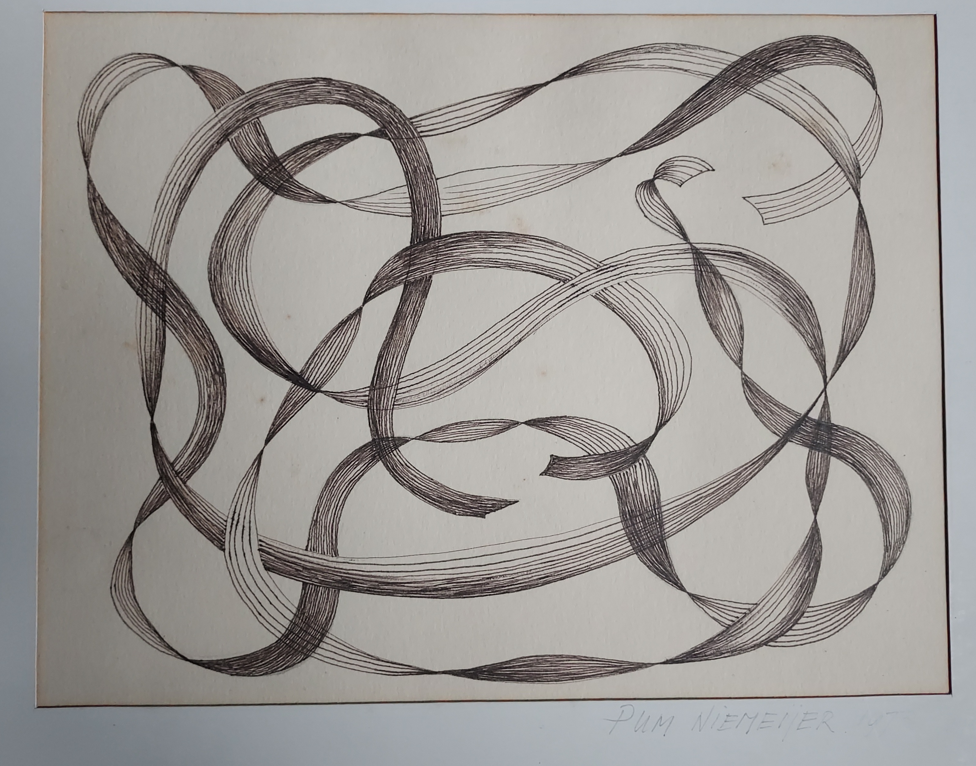 Pum Niemeijer - Pentekening kopen? Bied vanaf 70!