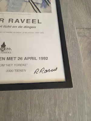 Roger Raveel - Het niets, het licht en de dingen kopen? Bied vanaf 275!