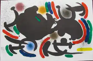 Joan Miro - Lithografie verkocht voor € 60!