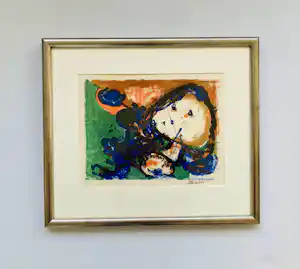 Mogens Balle - zonder titel maar met lijst! verkocht voor € 245!