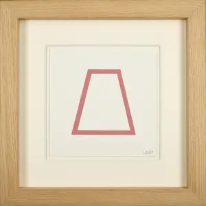 Sol LeWitt - Zeldzame Zeefdruk „Five Geometric Figures in Five Colors“ - Exclusief ingelijst kopen? Bied vanaf 780!