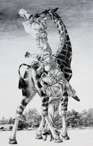Peter Vos - Litho: gevoel verkocht voor € 150!