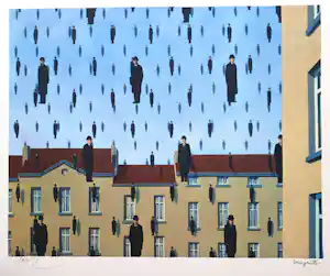 Rene Magritte - Golconde kopen? Bied vanaf 495!