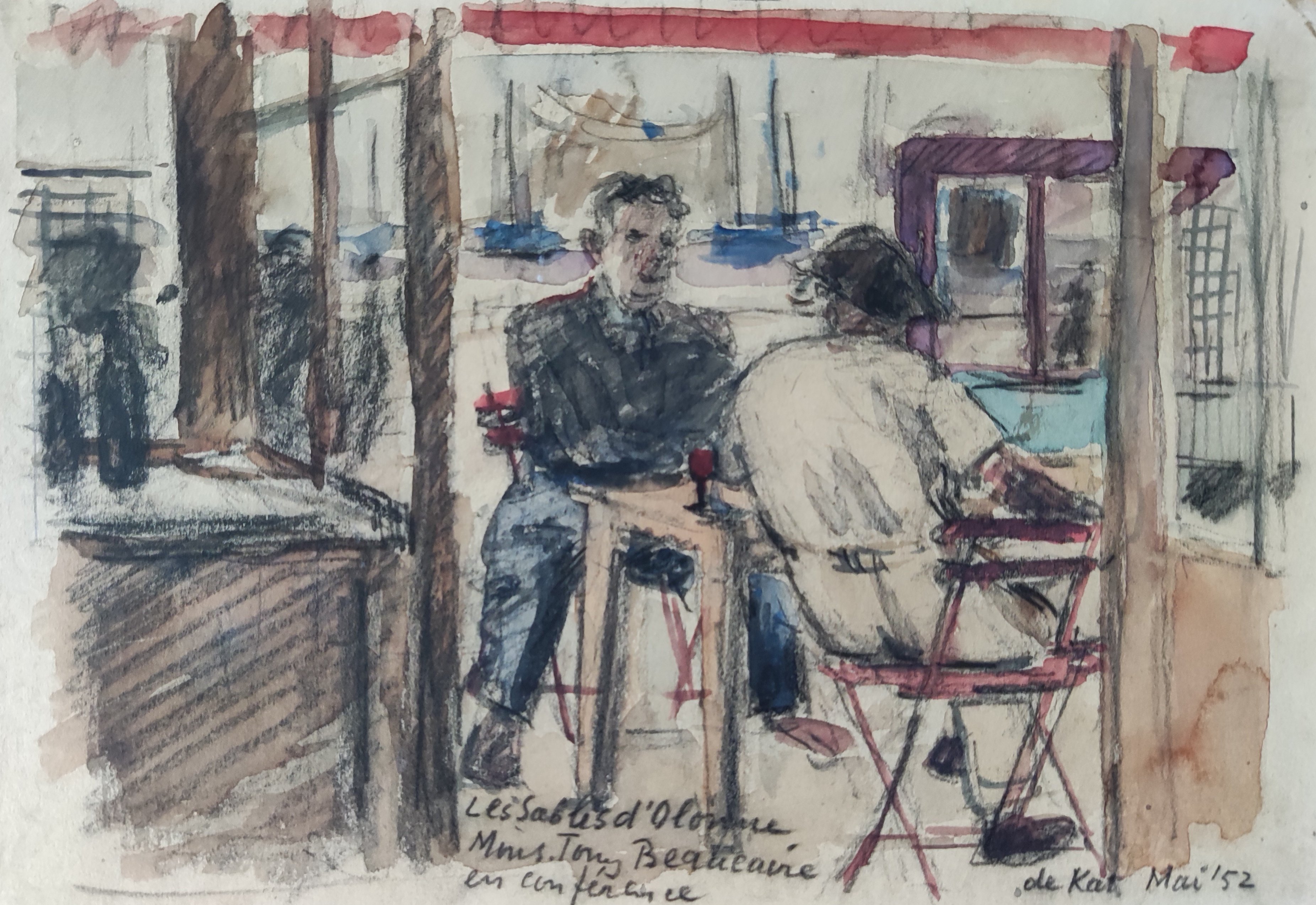 Otto B. de Kat - Interieur in Les Sables d'Olonne kopen? Bied vanaf 250!