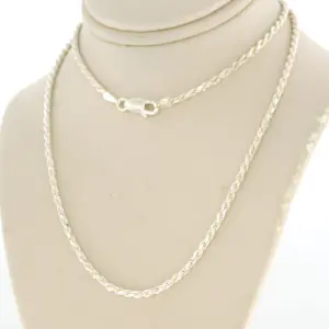 Zilveren ketting - 45 cm - 3.5 gram kopen? Bied vanaf 1!