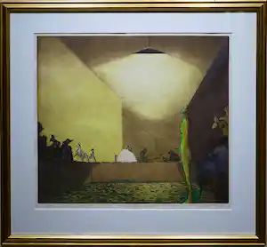 Constant - "L'ultima cena"- grote ets/aquatint - oplage: 70 ex. - hand gesigneerd verkocht voor € 1450!