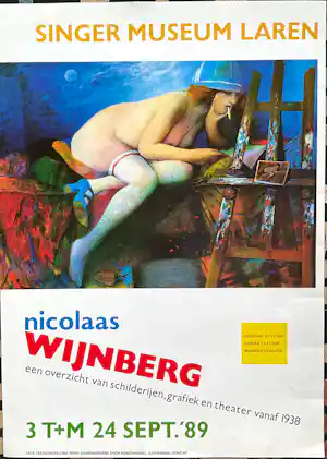 Nicolaas Wijnberg - Affiche Singer Museum 1989 verkocht voor € 20!