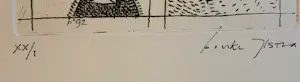 Bouke Ylstra - 2 etsen + boek- 1992 kopen? Bied vanaf 70!