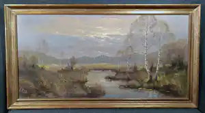 Gerard Cox (sr.) - Heidelandschap met ven kopen? Bied vanaf 60!