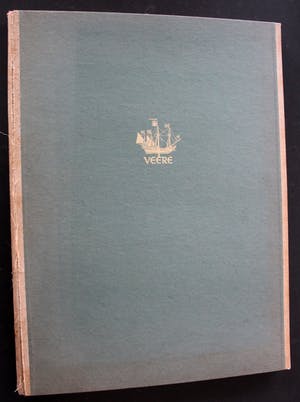 Dirk van Gelder - Houtgravure: Veere - 1952 kopen? Bied vanaf 49!