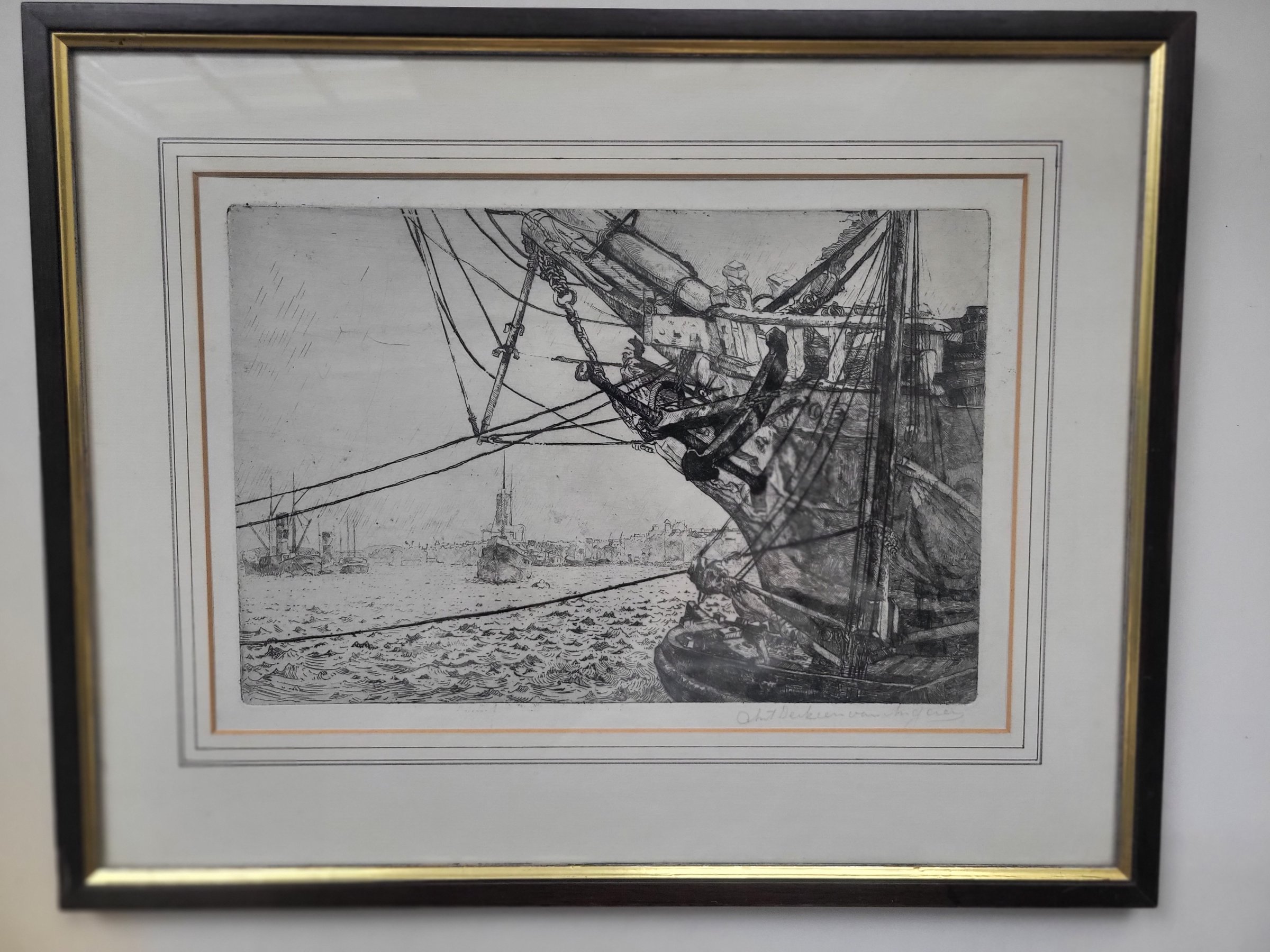 Antoon Derkzen van Angeren - Scheepsnebbe (Boegspriet) kopen? Bied vanaf 95!