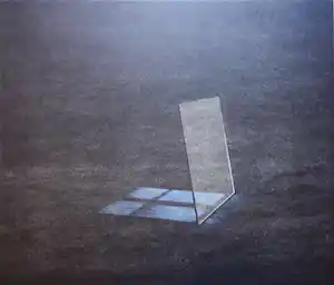 Jeroen Henneman - VENSTER / KLEURLITHO / 50x59cm / SIG / 1975 / PRENT190 verkocht voor € 170!