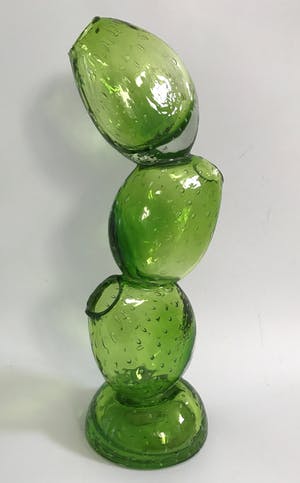 Niet of onleesbaar gesigneerd - Cactusvaas vrije expressie. kopen? Bied vanaf 1!