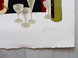 Philippe Henri Noyer - „Femme Chez Maxim“ - Auflage von 325 - signiert - (100 x 66 cm) kopen? Bied vanaf 280!