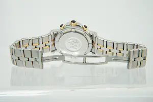 37- Raymond Weil ged. 18Krt gouden Parsifal Auto Chrono ivory 7230 polshorloge kopen? Bied vanaf 280!