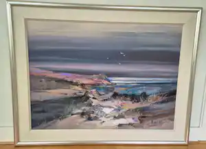 Wim Bijkerk - Zeegezicht / duinlandschap kopen? Bied vanaf 60!