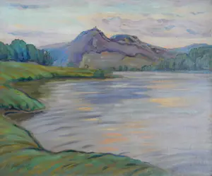 Adolf Gebhard - Seelandschaft, Ölgemälde signiert 1922 kopen? Bied vanaf 185!