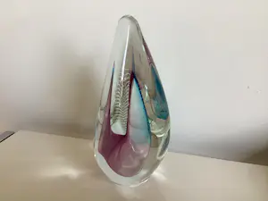 Princ art glass - Kristallen druppel - hand gesigneerd kopen? Bied vanaf 70!