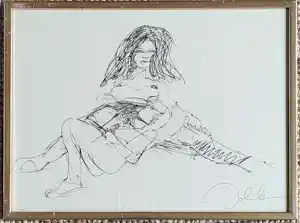 John Lennon - Zeven litho's uit Bag one verkocht voor € 100!