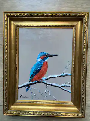 Henk Poeder - Ijsvogel verkocht voor € 60!