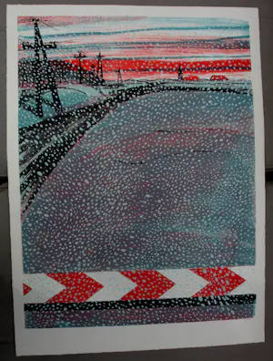 Jan Cremer - Litho: Winter - 1976 kopen? Bied vanaf 75!