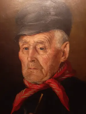 Alfons Waterschoot - Portret boer kopen? Bied vanaf 150!