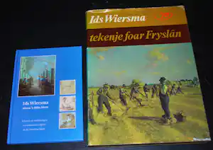Ids Wiersma - 2 boeken, 1x in Friese taal. verkocht voor € 40!