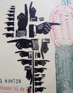 Emile Puettmann - Minipresse Dadaisme /Typografie - Lithografie 1974. kopen? Bied vanaf 35!