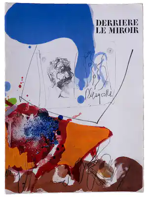 Paul Rebeyrolle - Derrière le Miroir a Publié met Litho, 1967 no. 163 verkocht voor € 15!