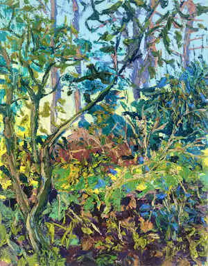 Gertjan Scholte-Albers - Bos - olie op doek verkocht voor € 490!