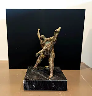 Frank Rosen - brons: dansend paar kopen? Bied vanaf 150!